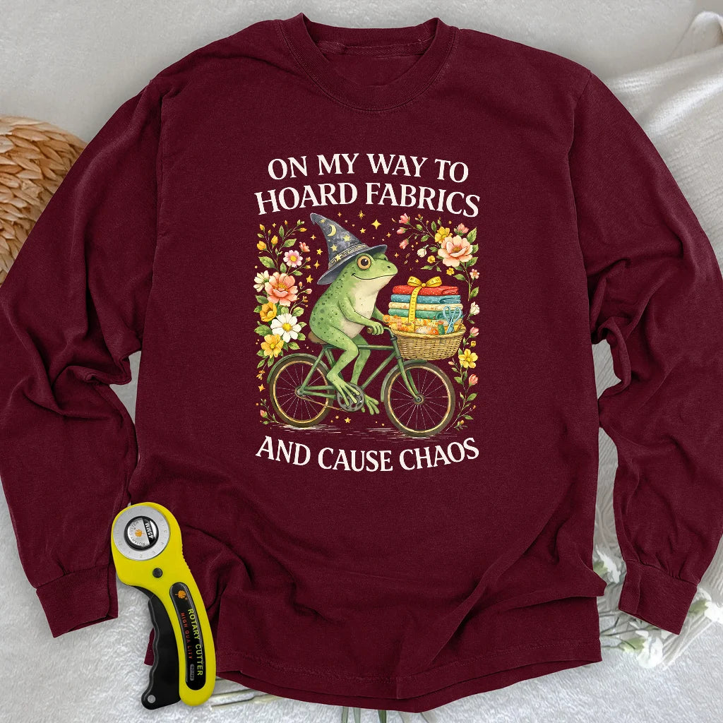 Way To Hoard Fabric Long Sleeve T-shirt