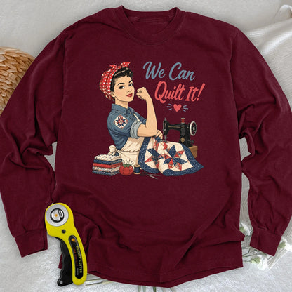We Can Quilt It Long Sleeve T-shirt