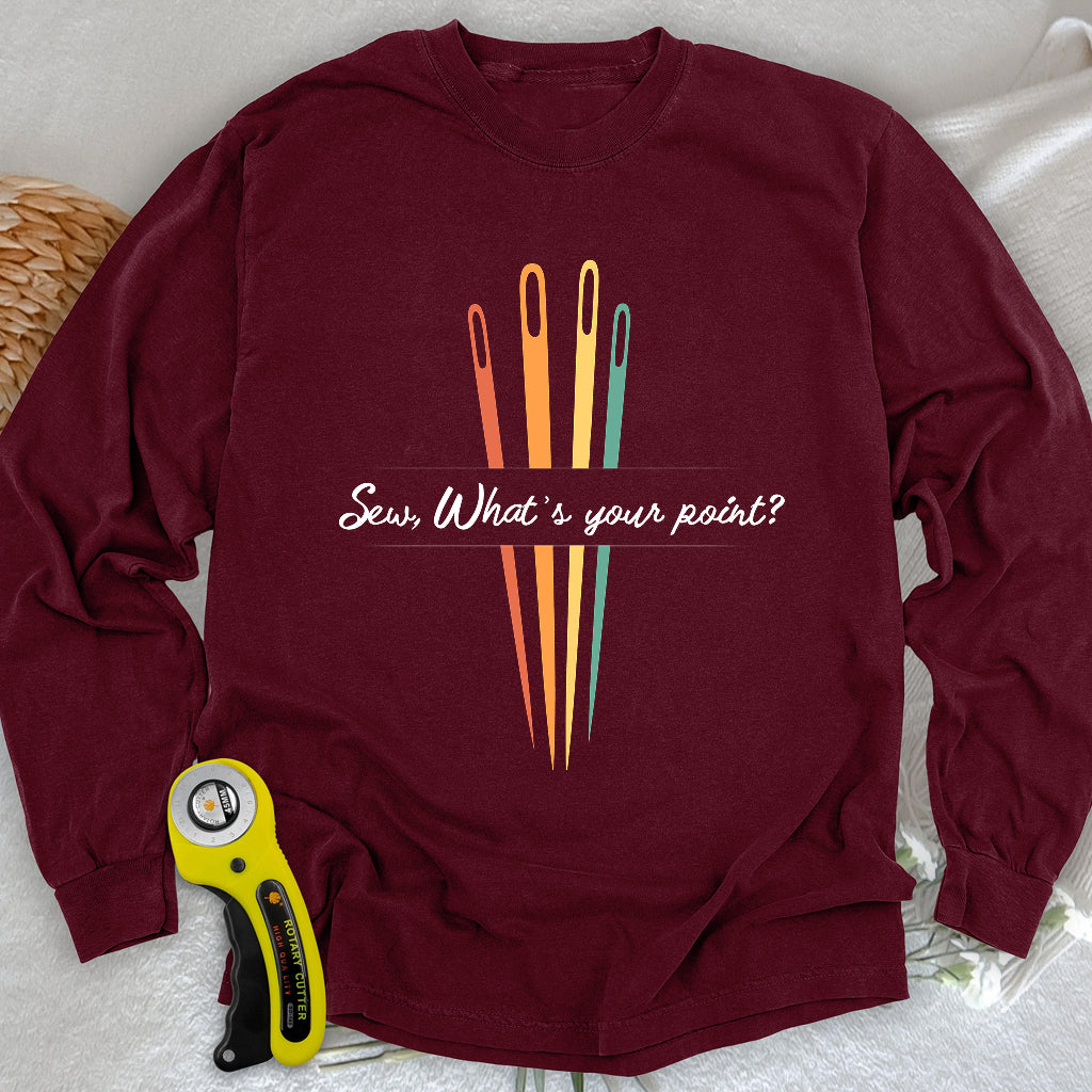What's your point Long Sleeve T-shirt