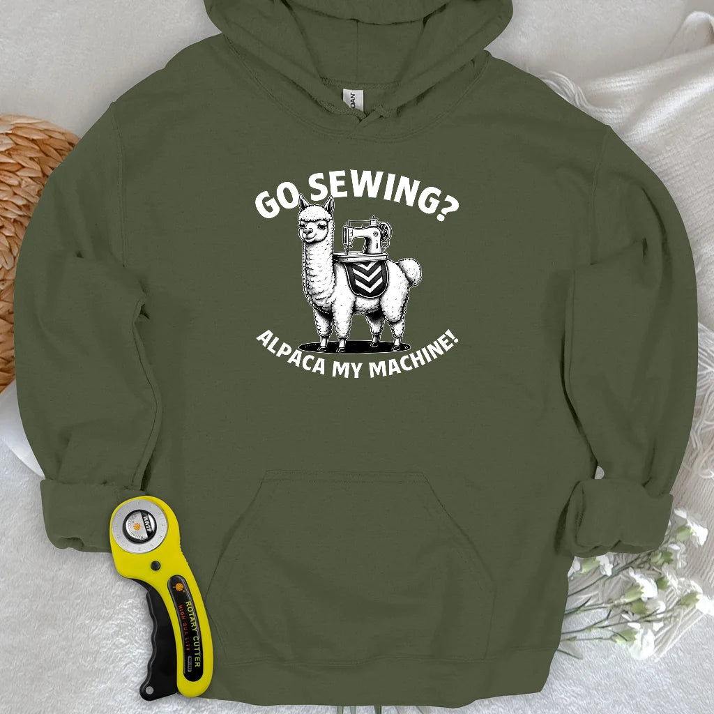 Alpaca Machine Hoodie