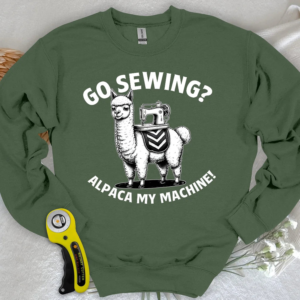 Alpaca Machine Sweatshirt
