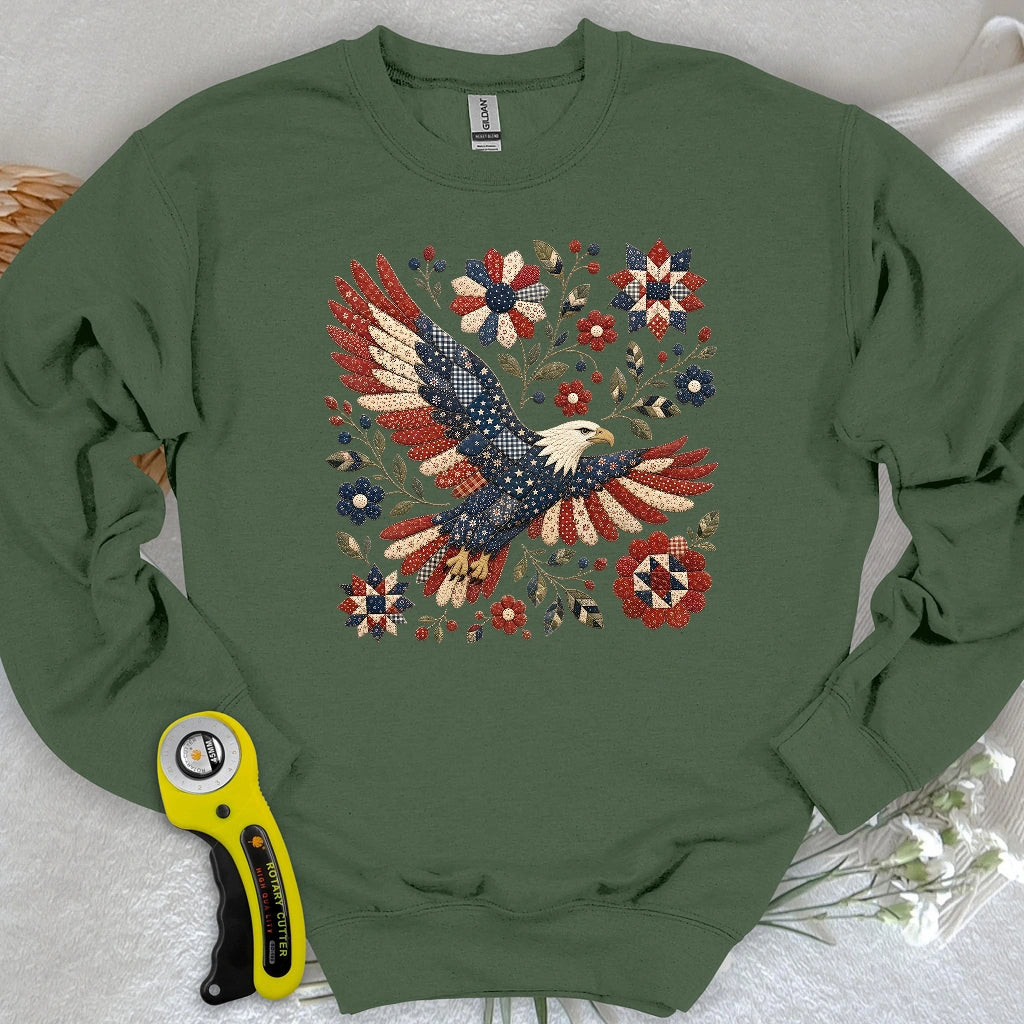 American Eagle Appliqué Sweatshirt