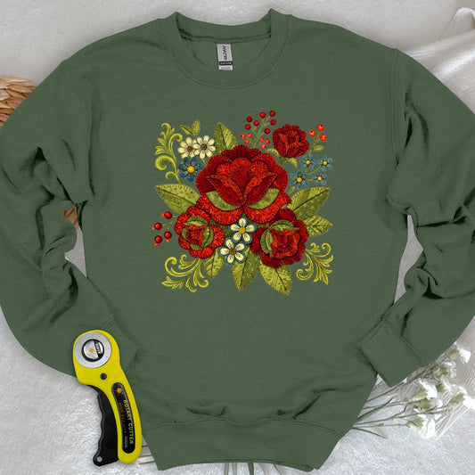 Appliqué Nerd Sweatshirt