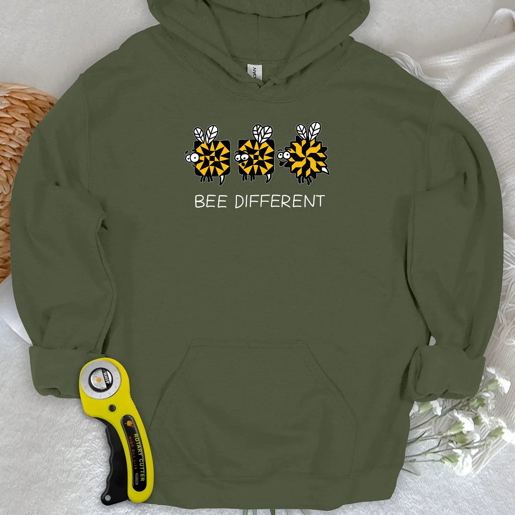 Sweat à capuche Bee Different