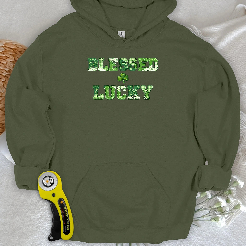 Sweat à capuche « Lucky » béni