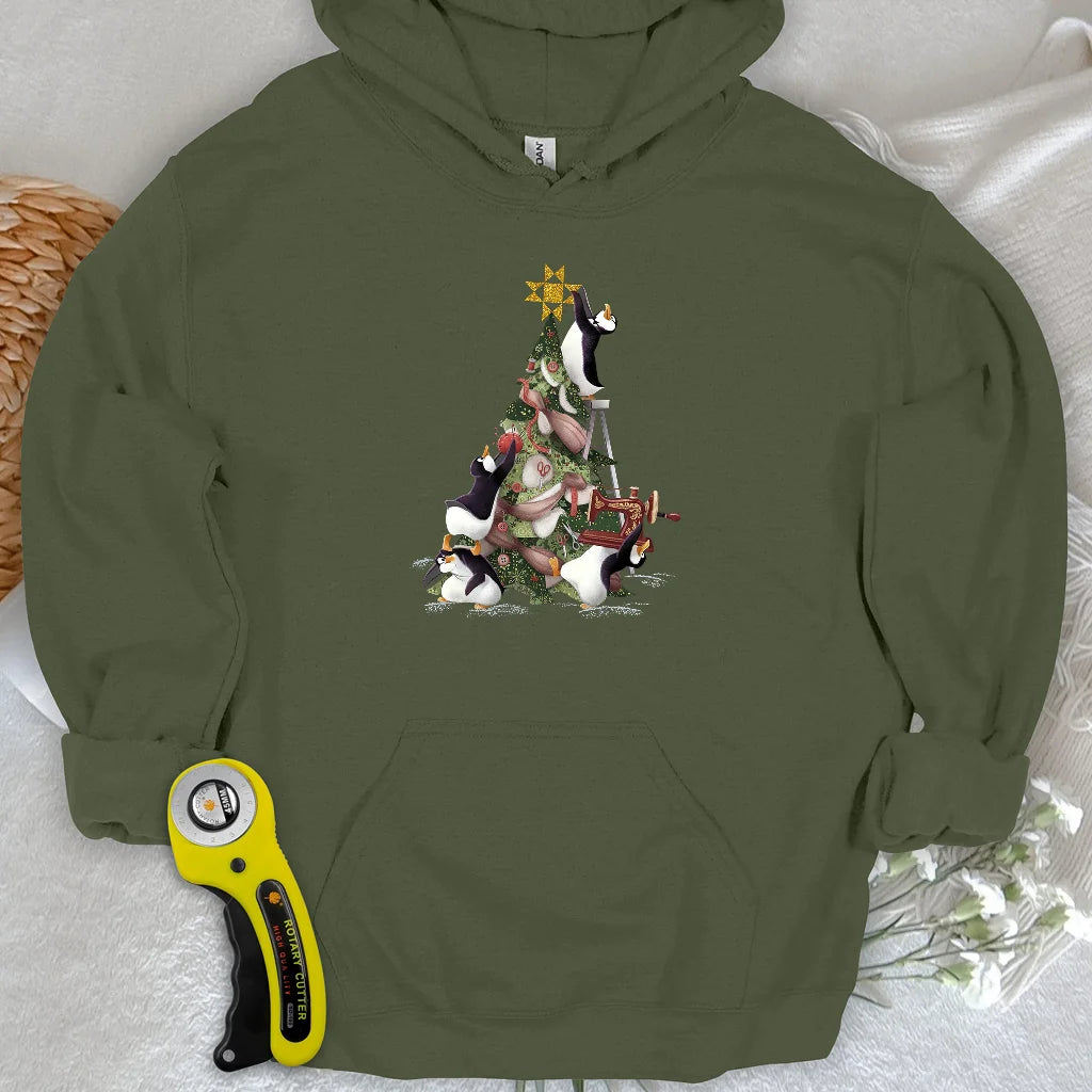 Blizzard Quilt Crew Hoodie