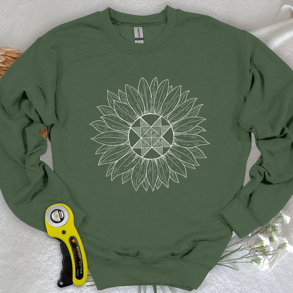 Block Sunflower Sweatshirt