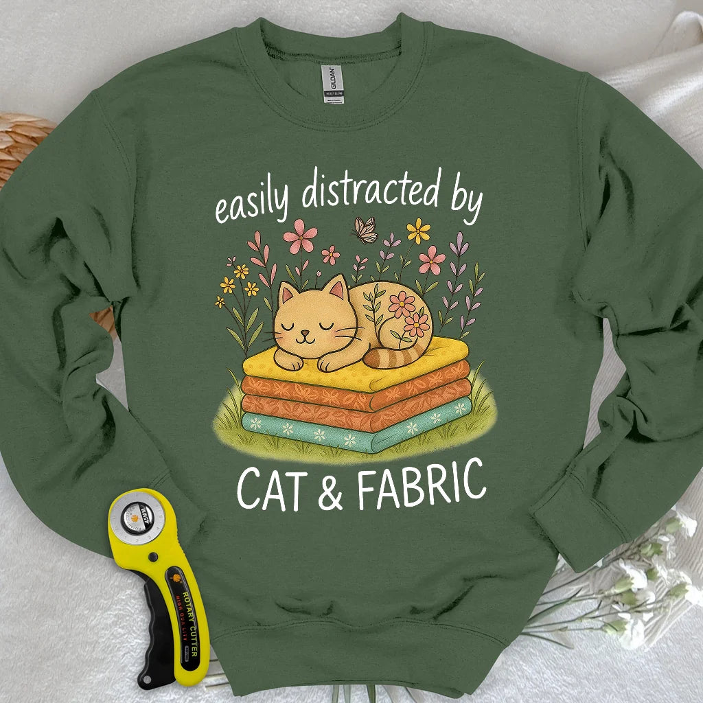 Nickerchen für Quilter Sweatshirt