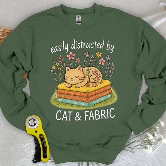 Nickerchen für Quilter Sweatshirt