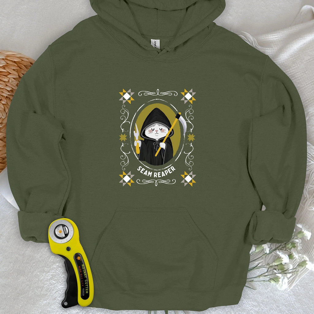 Cat Seam Reaper Hoodie