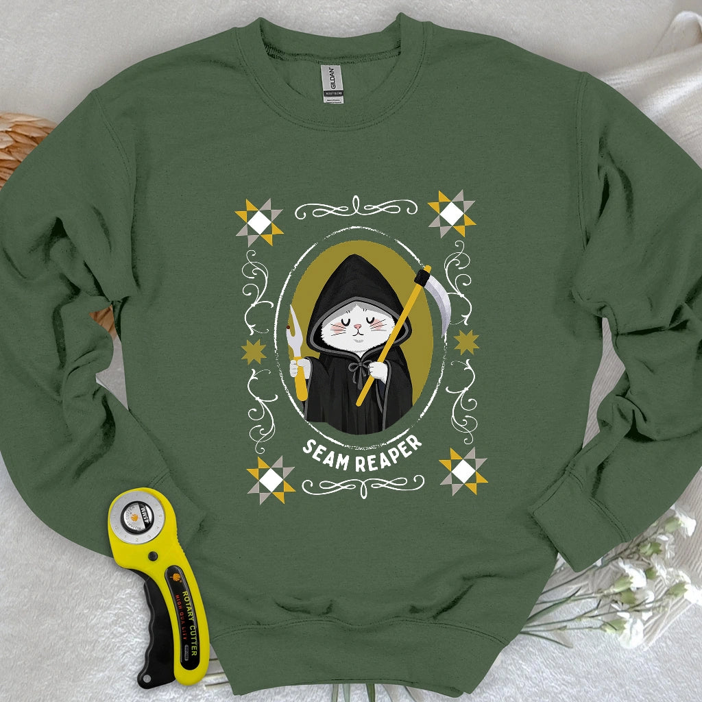 Cat Seam Reaper Sweatshirt