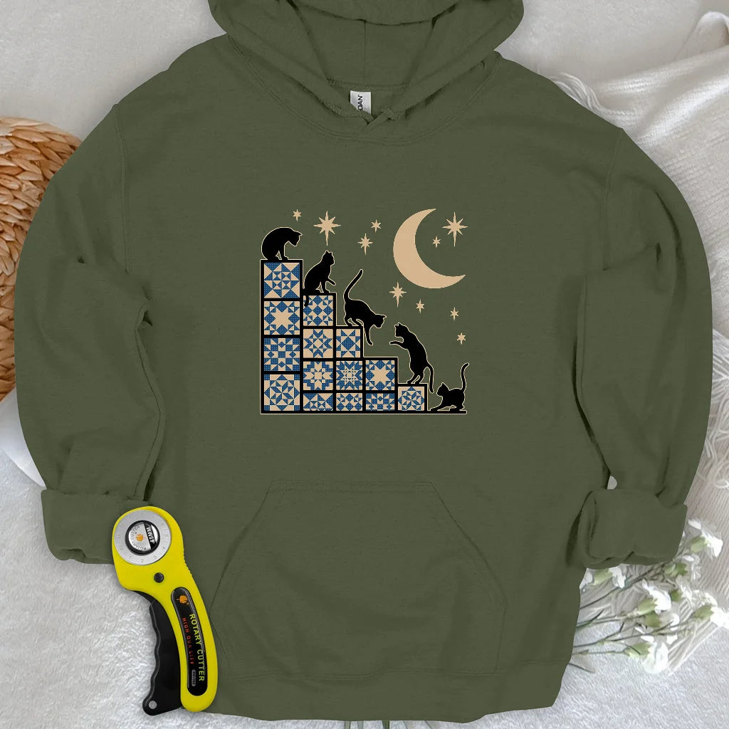 Kletter-zum-Mond-Kapuzenpulli