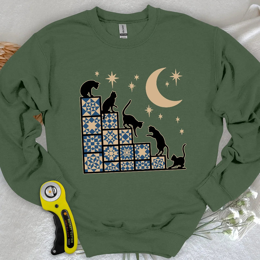 Sweat-shirt d'escalade vers la lune