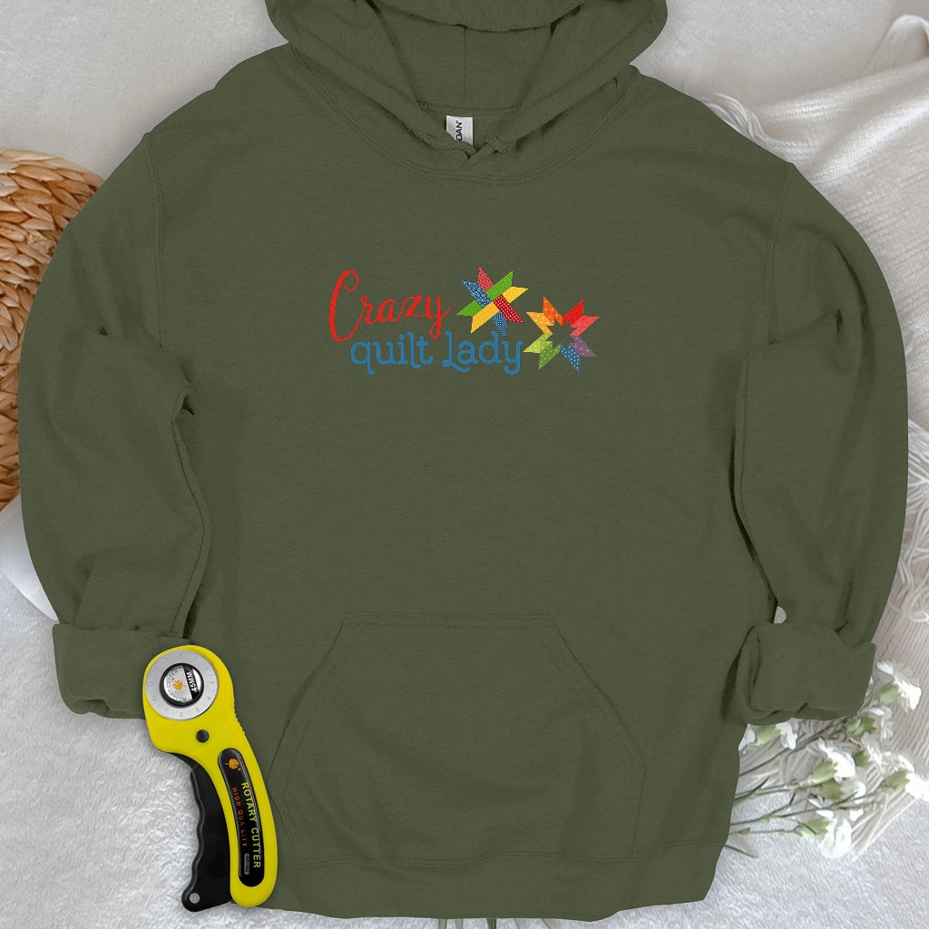 Sweat à capuche Femme fan de patchwork