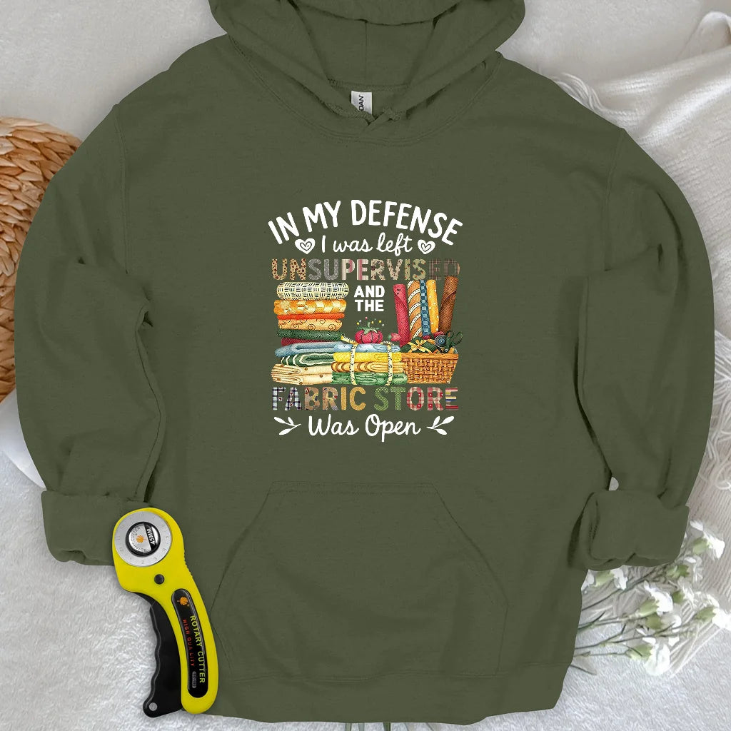 Fabric Mischief Hoodie