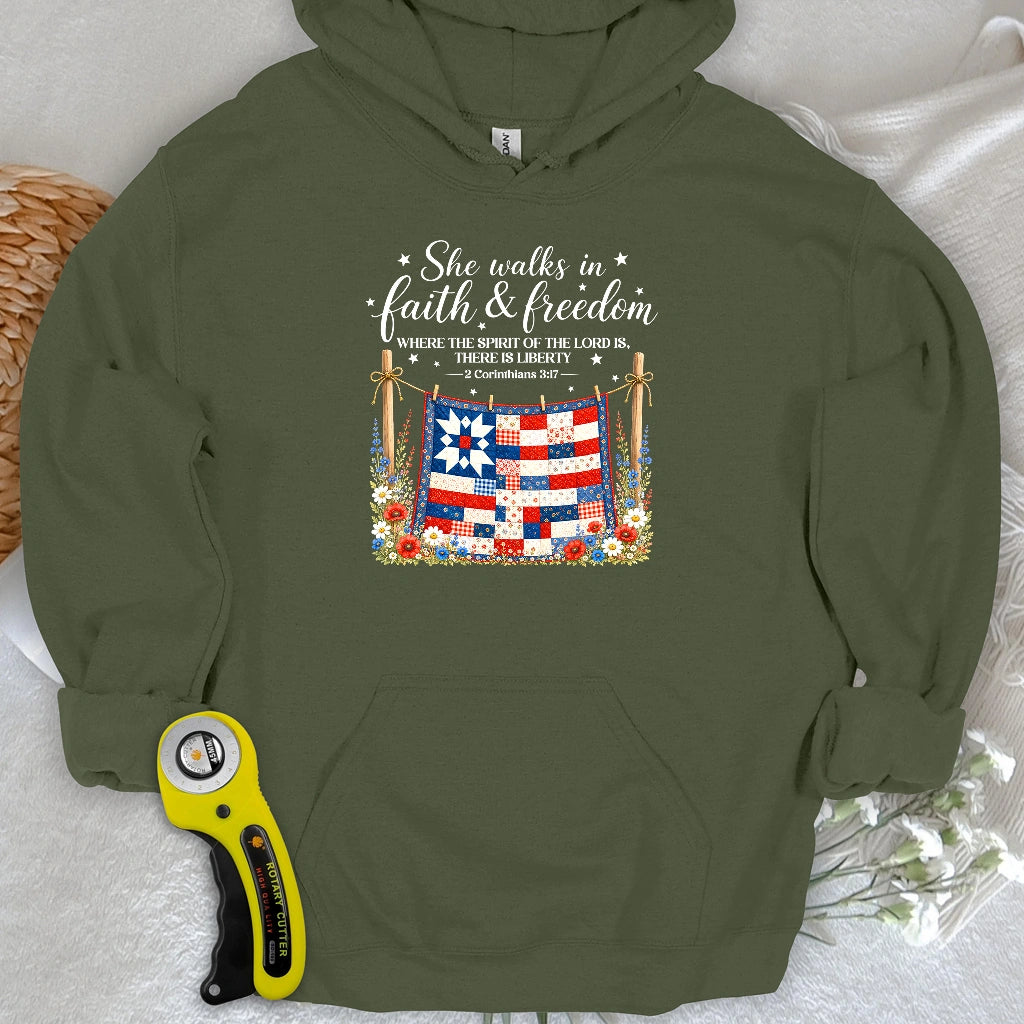 Faithfully Pieced Hoodie