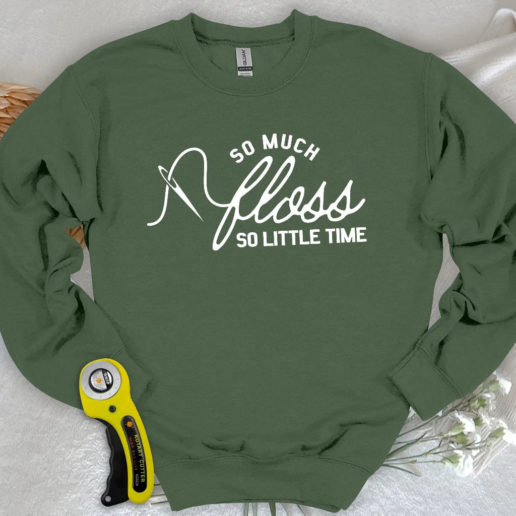 Sweat-shirt Fil dentaire et temps