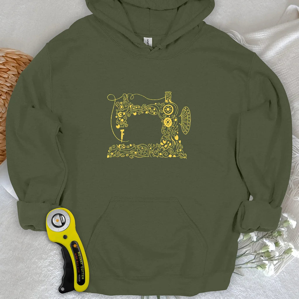 Sweat à capuche Goldwork