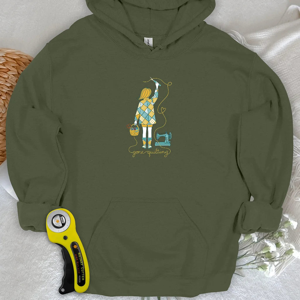Parti(e) au club de couture Hoodie