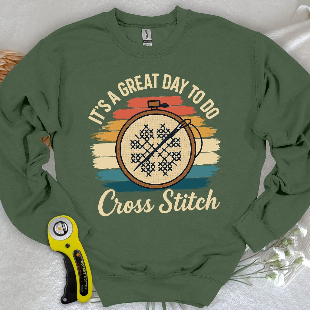 Super journée pour coudre un sweat-shirt