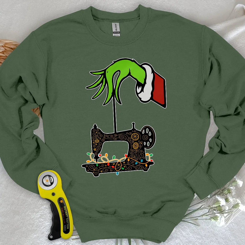 Grinch Stole Stitches Sweatshirt