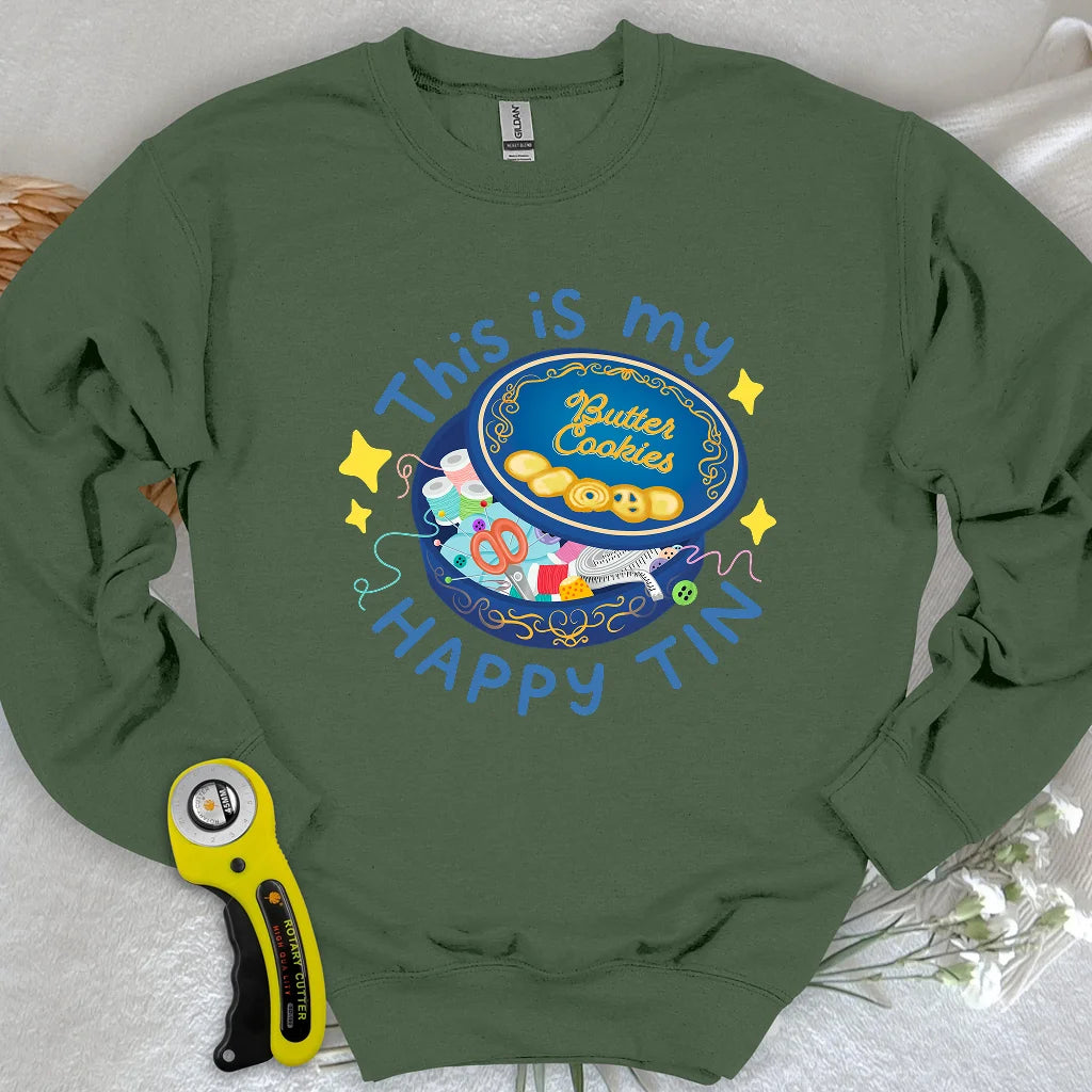 Happy Tin Sweatshirt