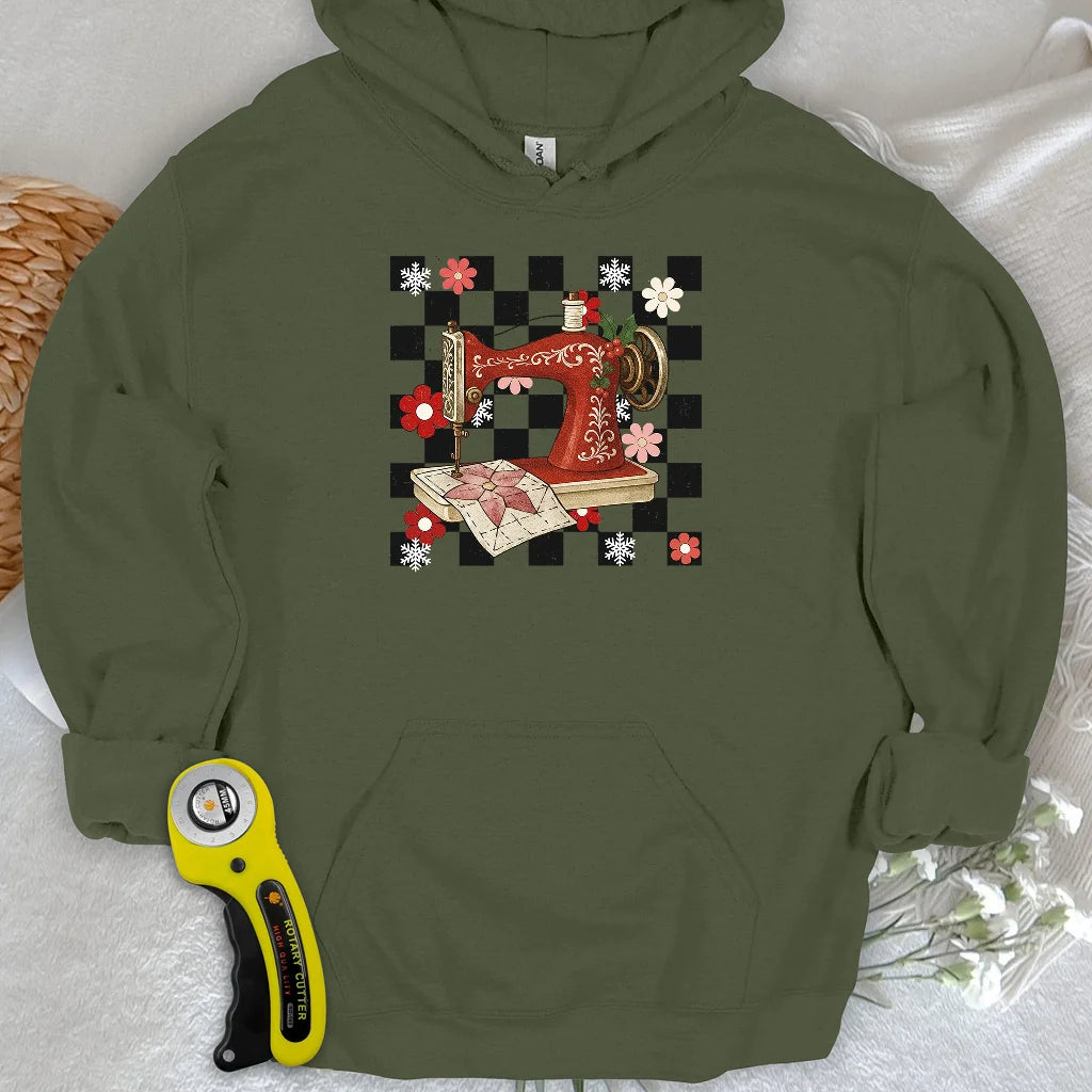 Sweat à capuche « Holly Jolly Stitcher »