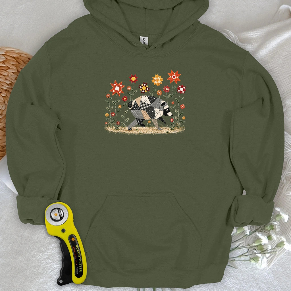 Jimothy Patchwork Bloom Hoodie