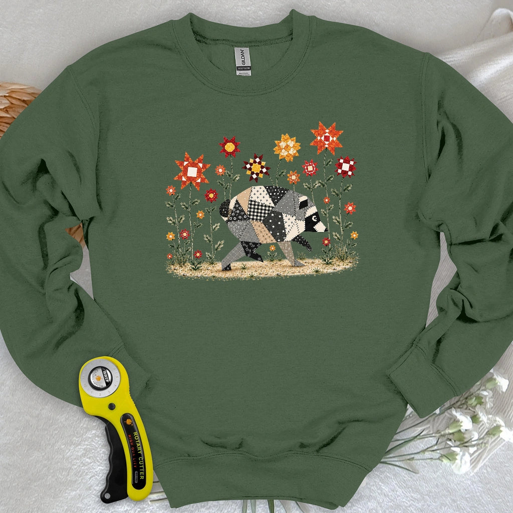 Jimothy Patchwork Bloom Sweatshirt