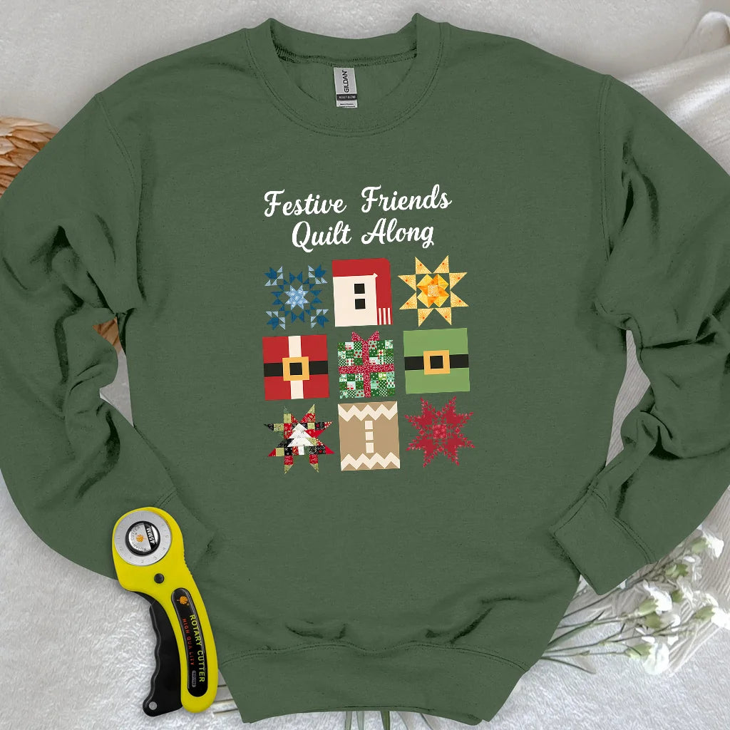 Sweat-shirt matelassé Merry Makers