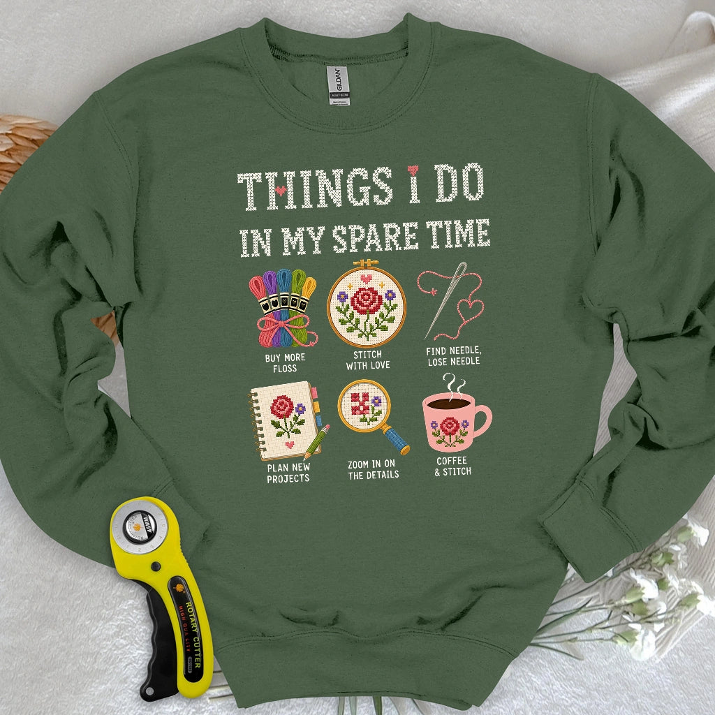 Needlework Hobbyist Sweatshirt