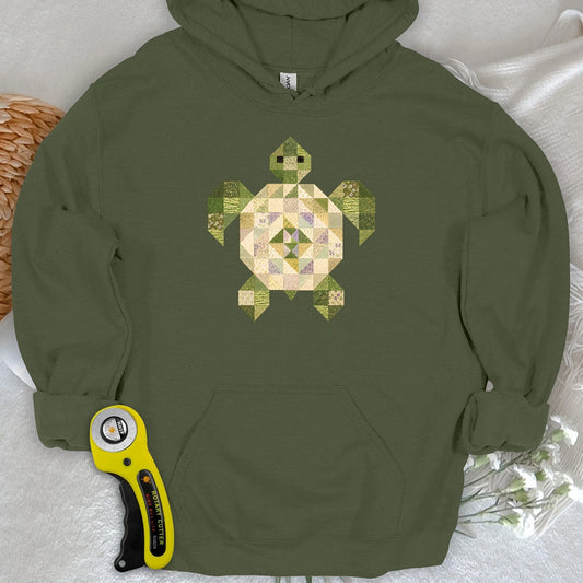 Patchwork Turtle Hoodie