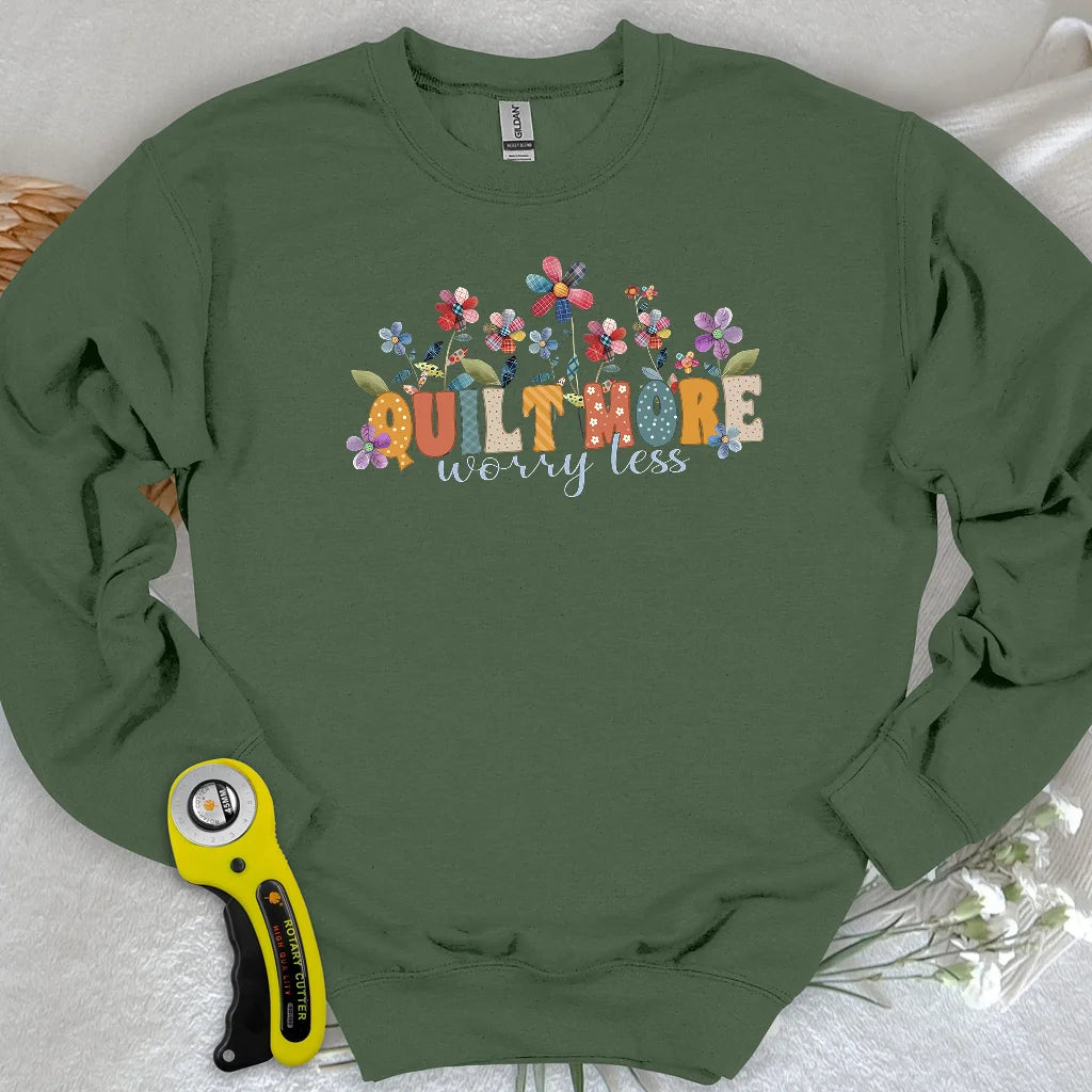 Quilt More Sweatshirt