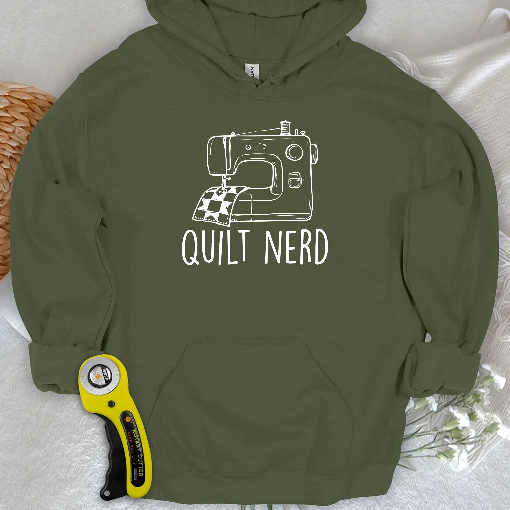 Sweat à capuche d'accro au patchwork