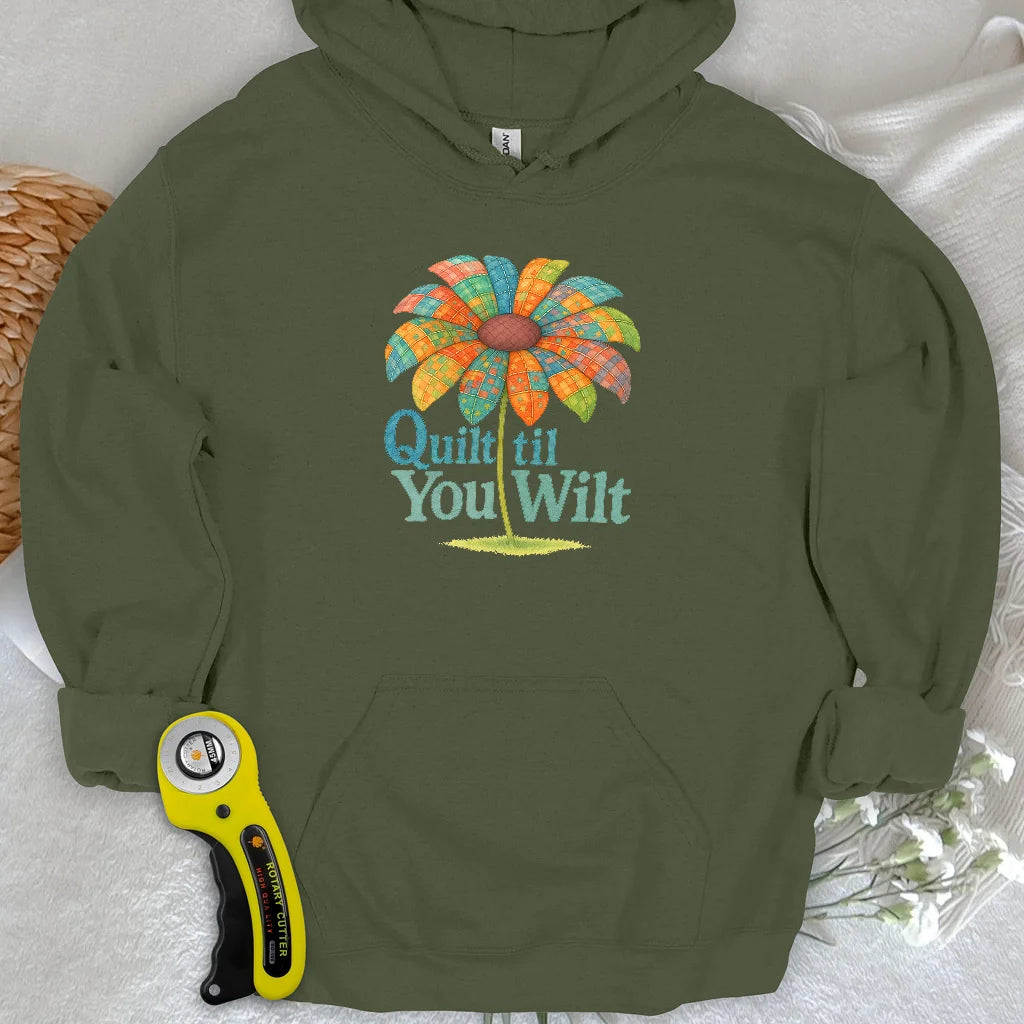 Sweat à capuche matelassé Wilt