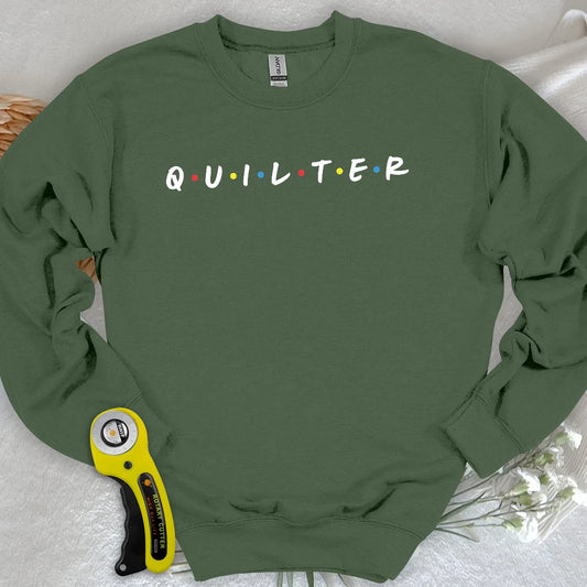Sweat-shirt pour amies quilteuses