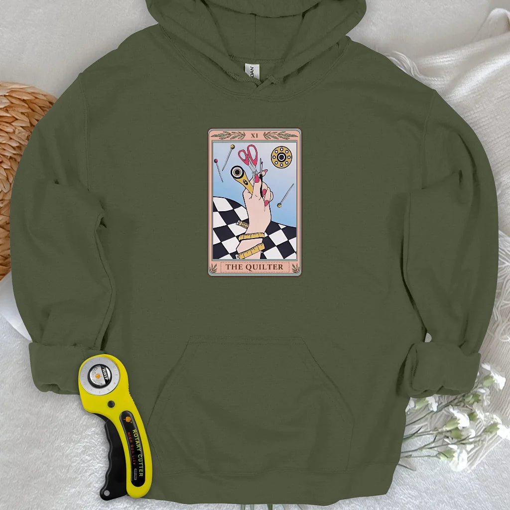 Sweat à capuche Tarot du quilteur