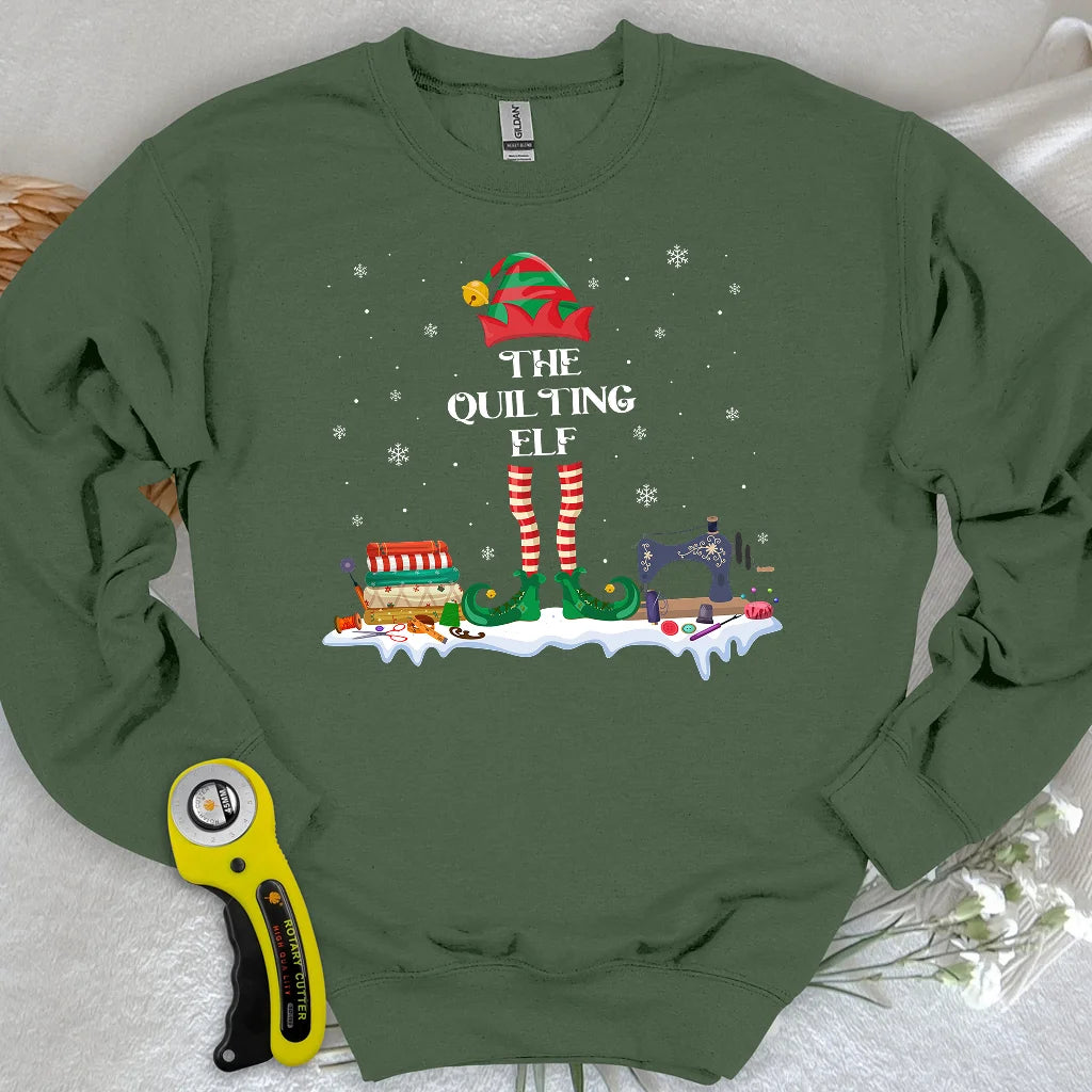 Sweat-shirt ELF de quilting