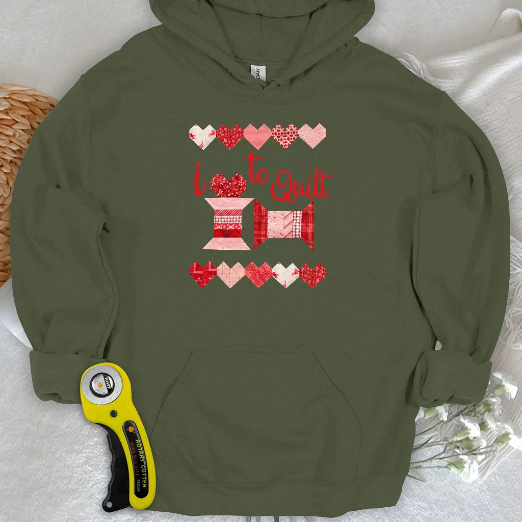 Quilting Love Hoodie