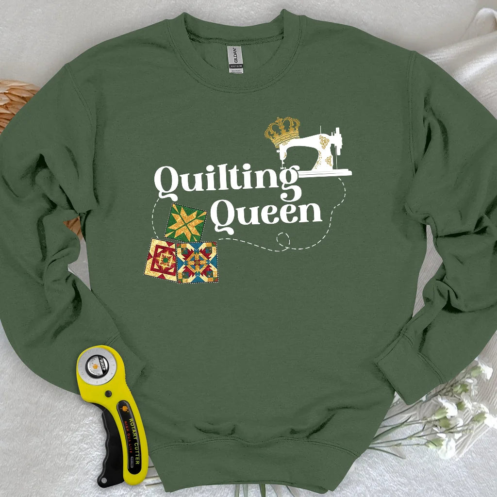 Sweat-shirt reine de la couture