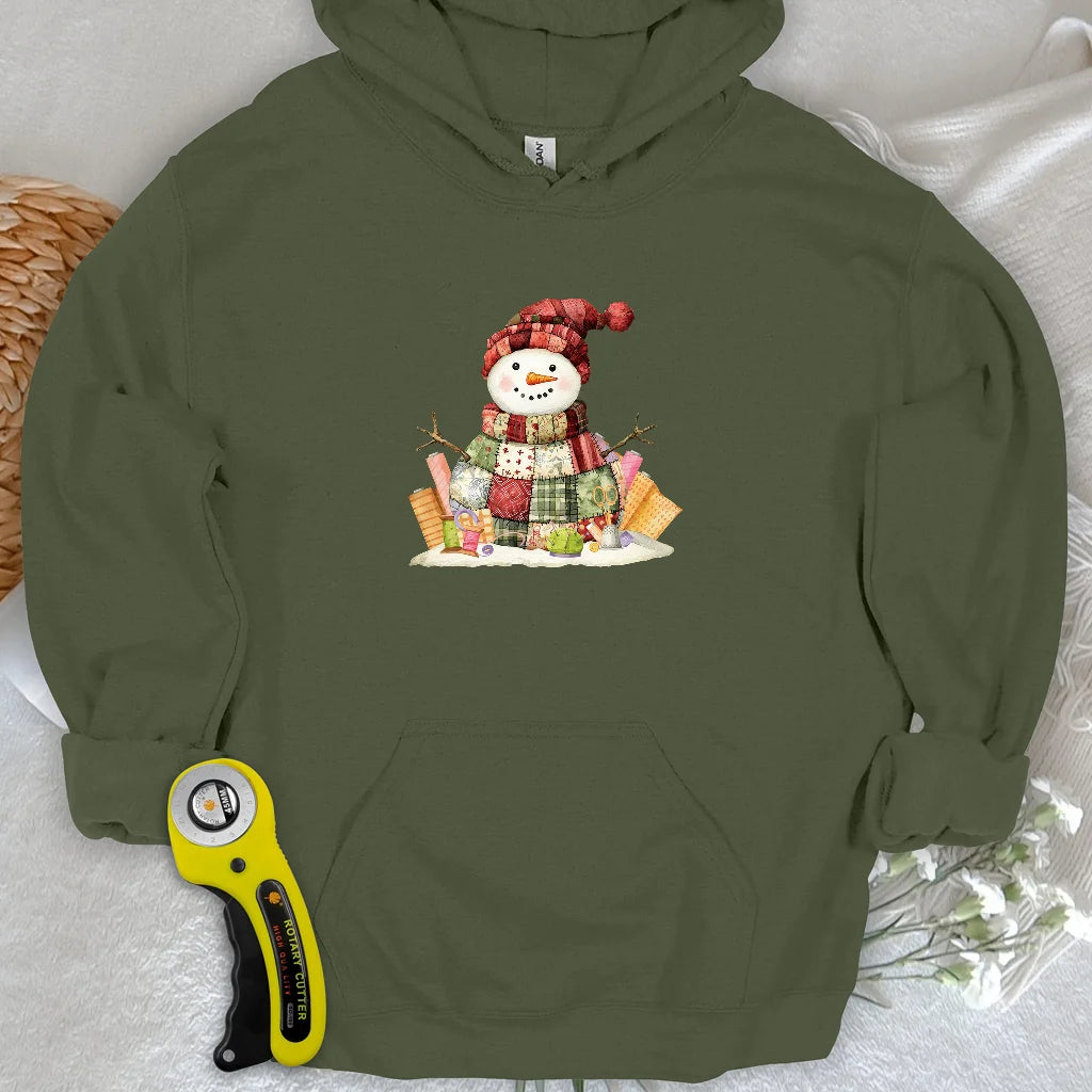 Stepp-Schneemann-Kapuzenpullover