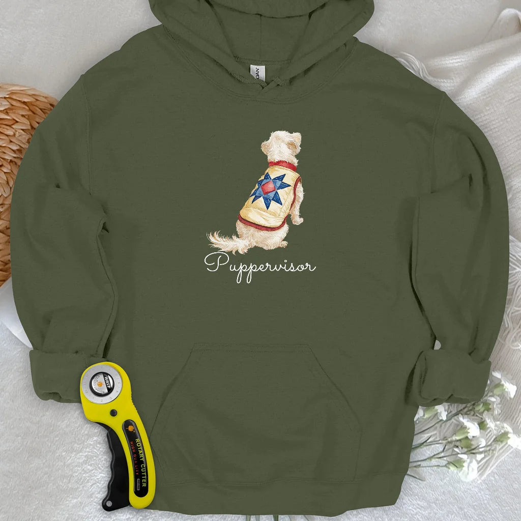 Stepp-Hoodie für den Hund