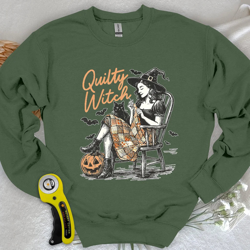 Quilty Witch-Sweatshirt