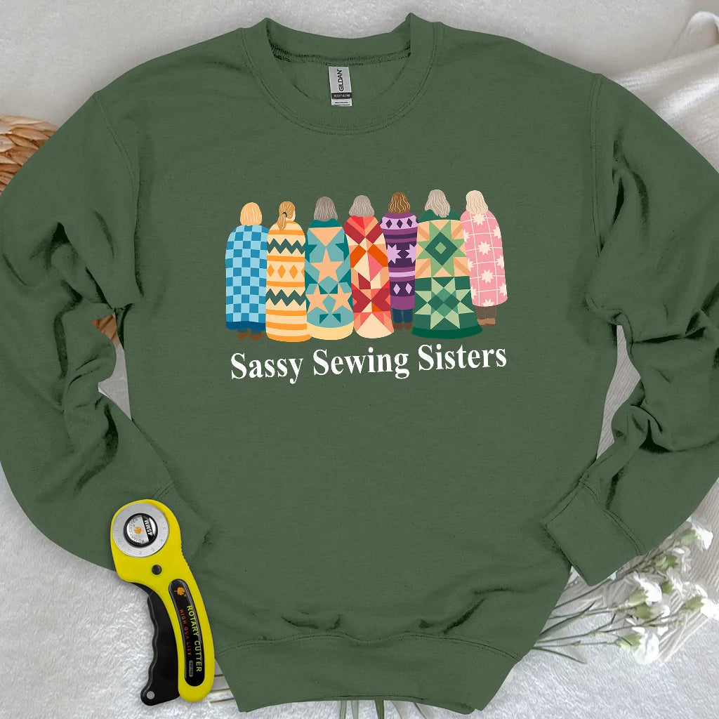 Sassy Sewing Sisters Sweatshirt