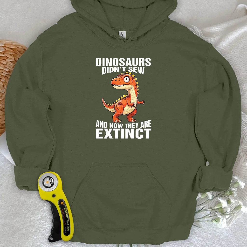 Sewing Extinction Hoodie
