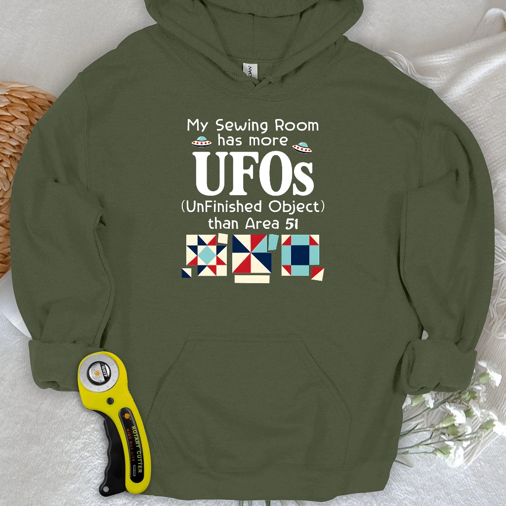 Sewing UFOs Hoodie
