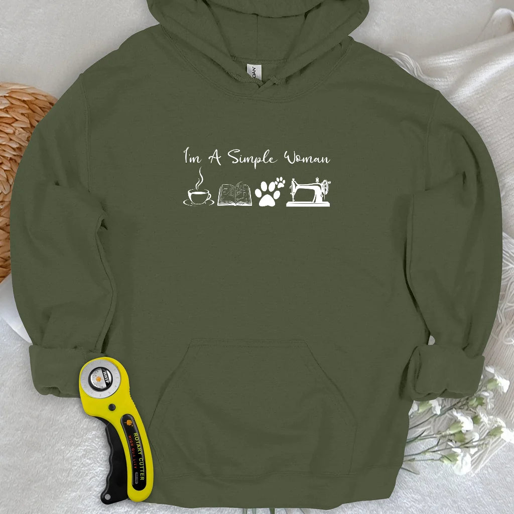 Sweat à capuche femme couture