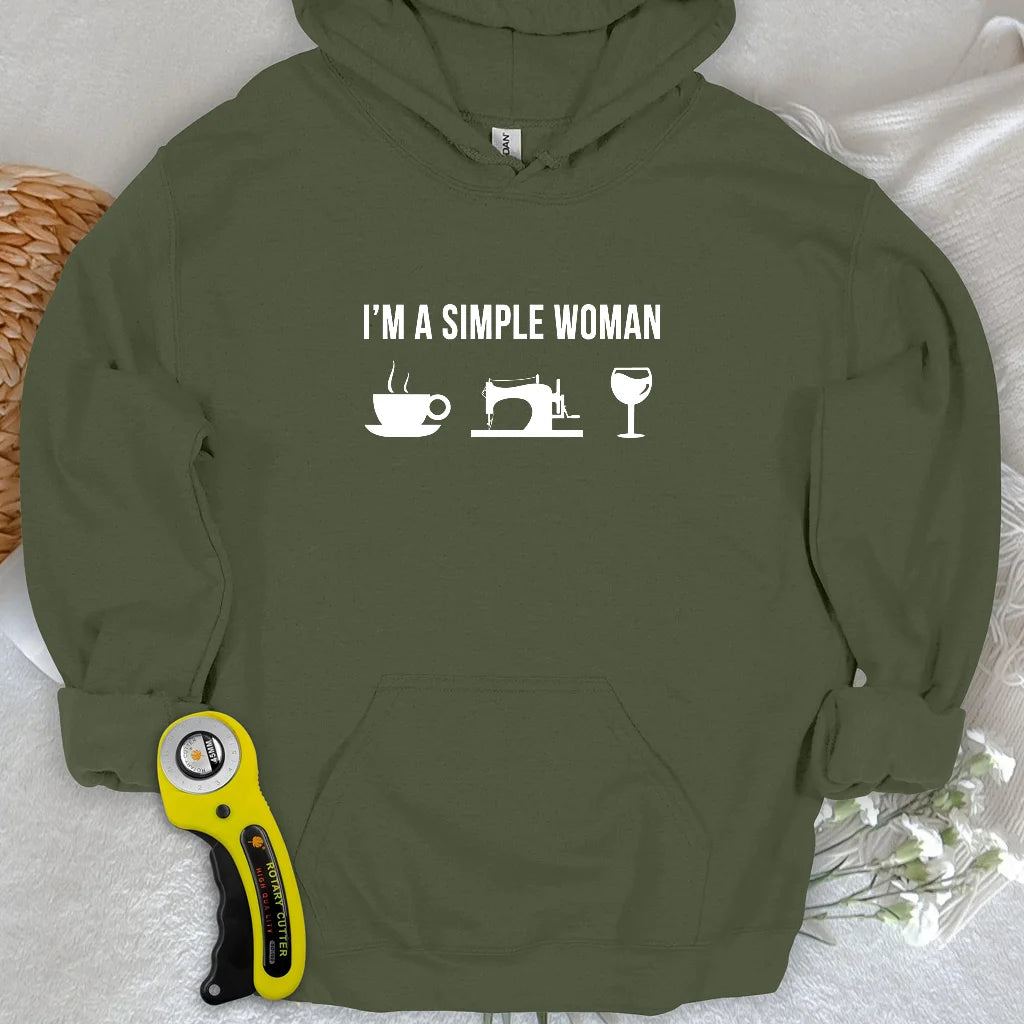 Simply Sip and Sew Hoodie