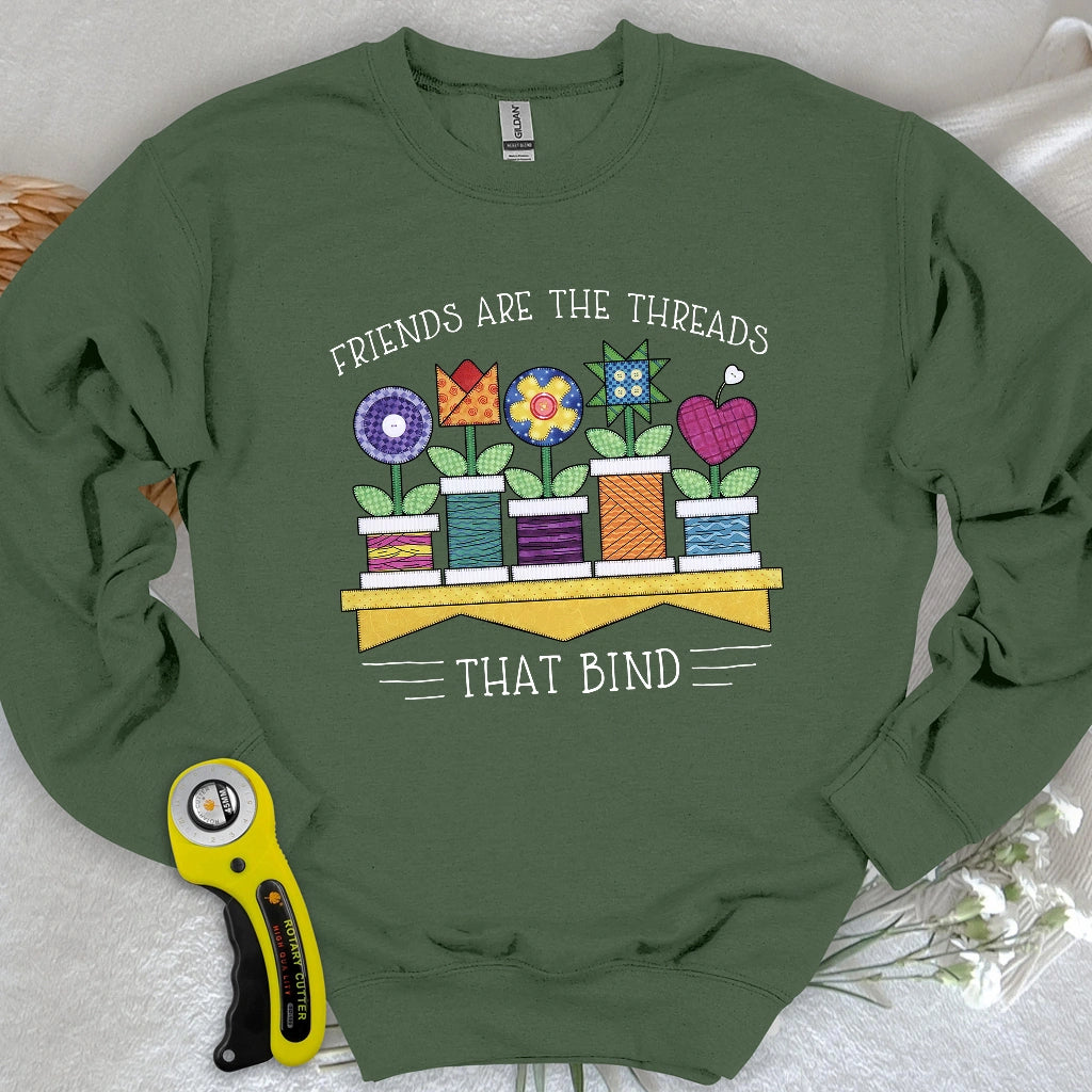 Spool Flowers Sweatshirt