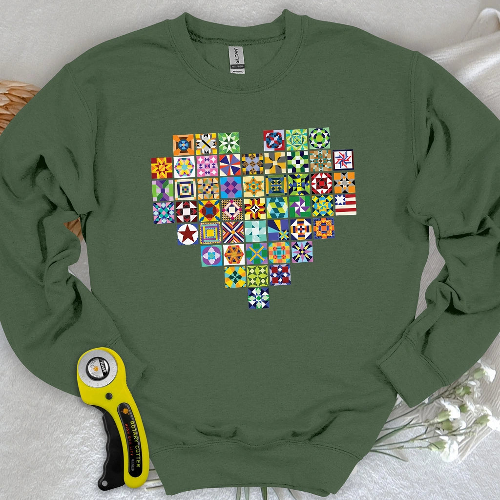 States of quilt Sweatshirt
